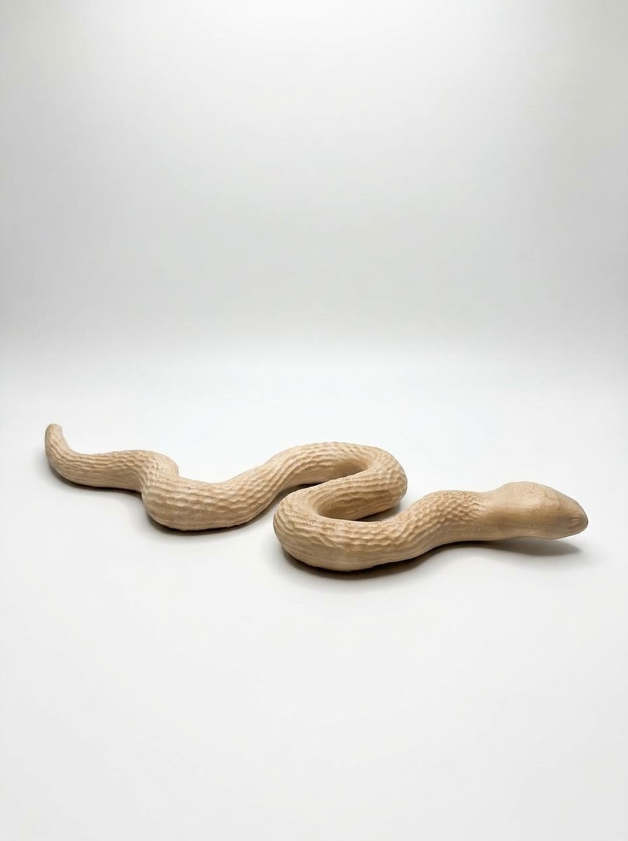 Cobra Coral articulada impressão 3D — figurine flexível LABO 3D Rio de Janeiro