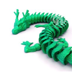 Dragão Shenron 3D articulado — figurine colecionável impressão 3D
