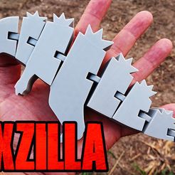 Flexzilla articulado 3D — figurine flexível impressão em peça única LABO 3D