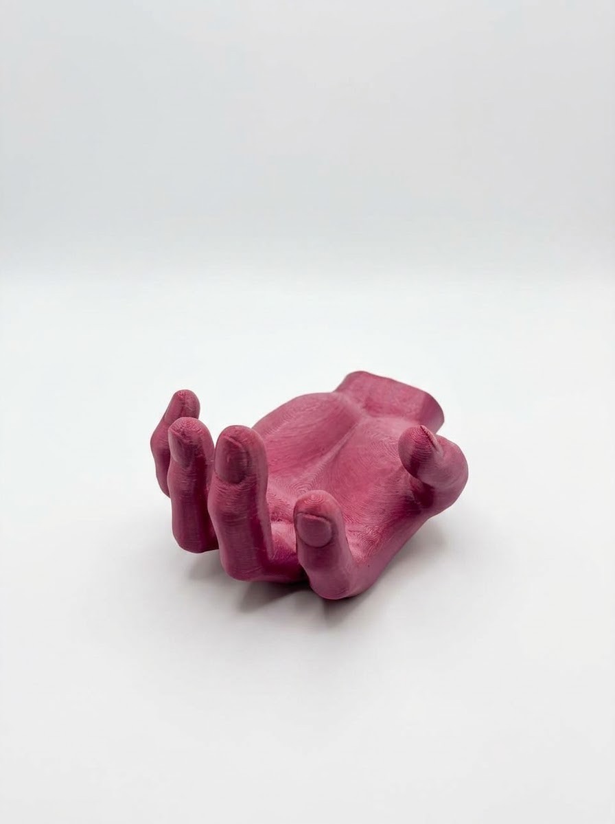 Mão decorativa 3D — escultura orgânica impressão 3D Rio de Janeiro
