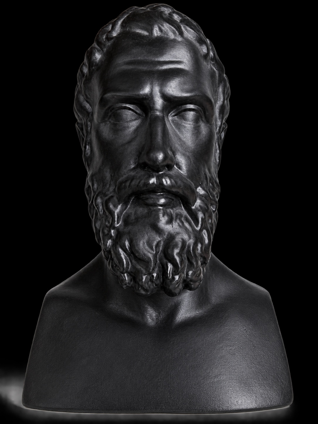 Sócrates impresso em 3D — busto LABO 3D Rio